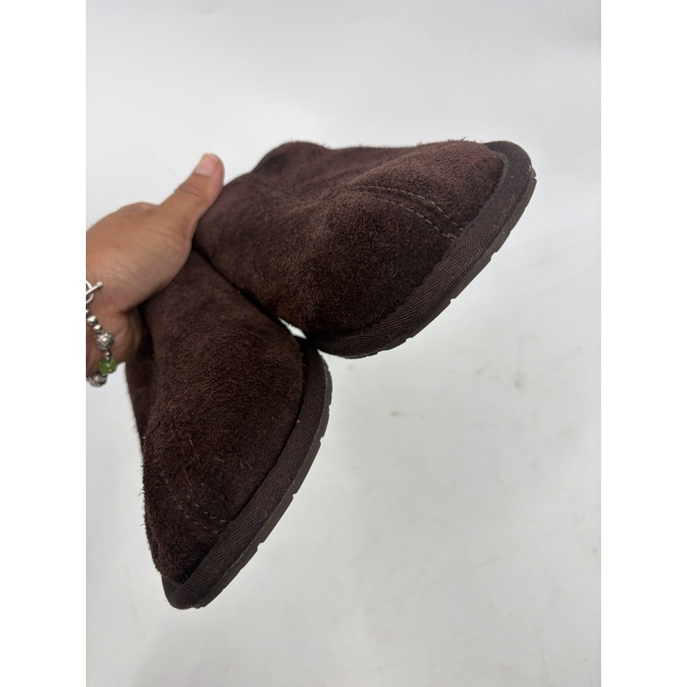UGG Australia Scuff Romeo II Men's Size 10 Slippers Brown Suede Sheepskin - Picture 3 of 11